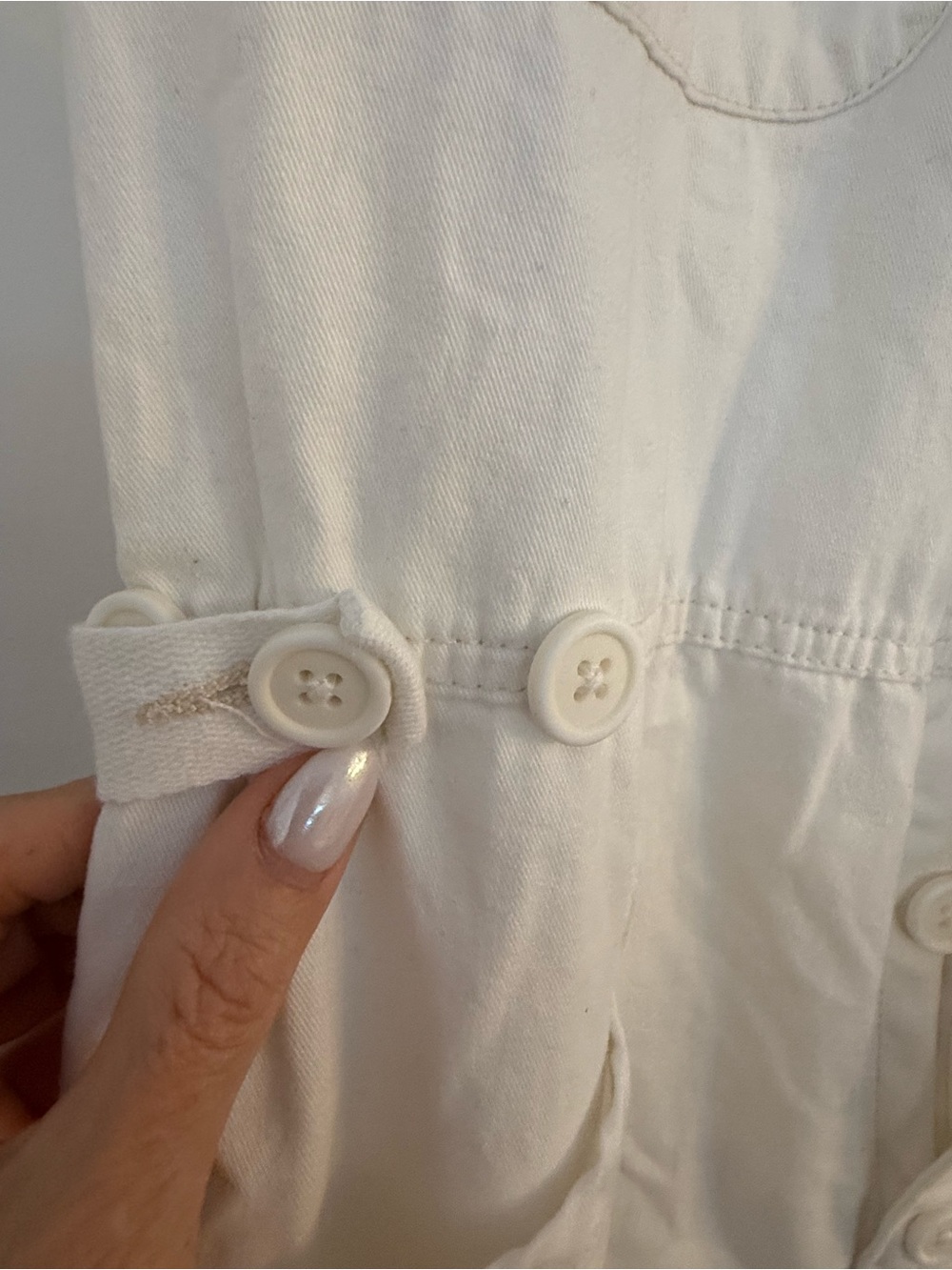 Pistola Cream Utility Jumpsuit - Picture 6 of 7